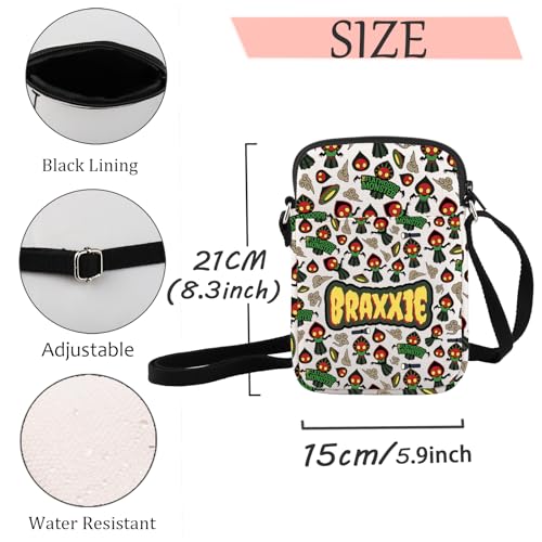 JXGZSO Flatwoods Monster Cryptid Crossbody Bag Cryptozoology Gift Cryptid Creature Gift Mythical Flatwoods Monster Handbag2