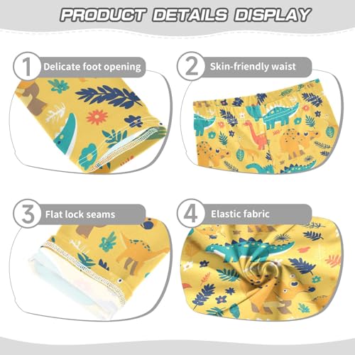 KLL Dinosaur Paradisoddler Baby Girl Legging Fashion Full Length Lounge Pants Running3