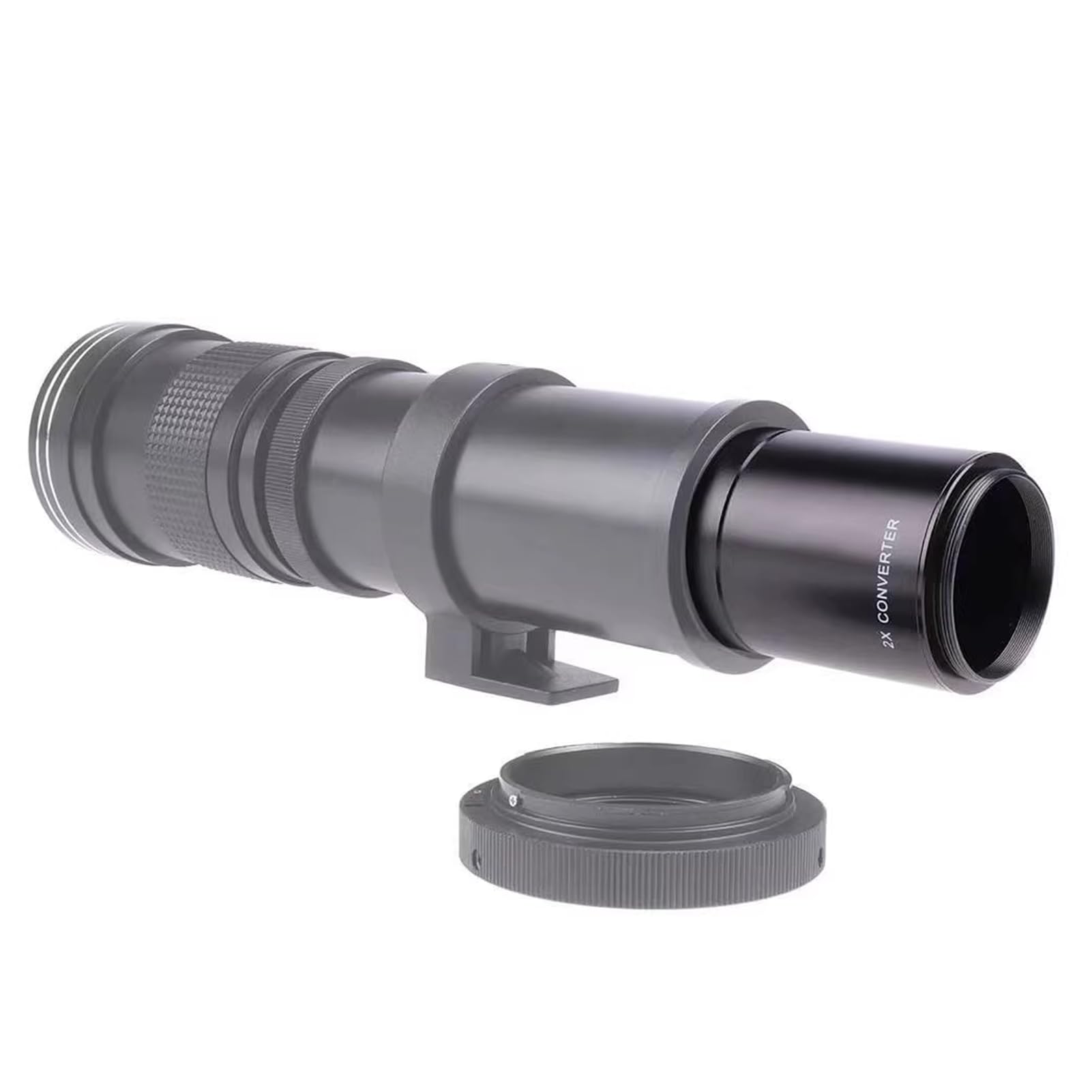 Teleconvertitore 2X per Obiettivo T2 Mount 420-800mm 650-1300mm 500mm 800mm 900mm, Convertitore di Lenti di Ingrandimento 2X