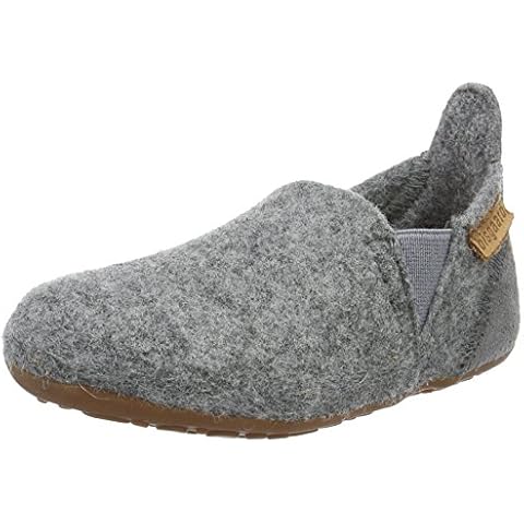 Bisgaard Unisex Kinder wol sailor Slipper, Grau, 30 EU Cover