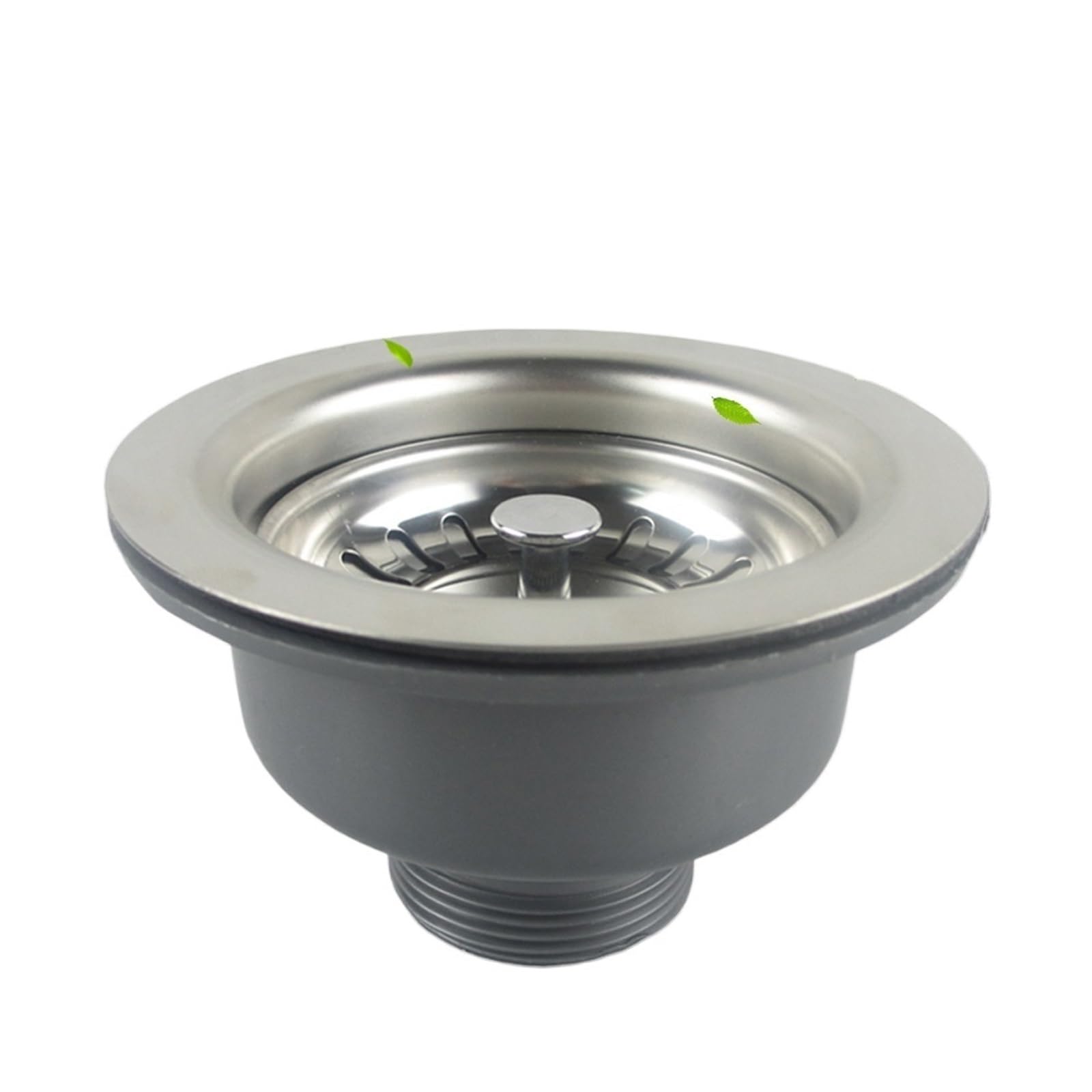 Rozmiar 114 mm/110 mm sitko do zlewu ze stali nierdzewnej armatura kuchenna umywalka pop up sitko pułapka zestaw odpływowy zestaw odpływowy (110 mm)