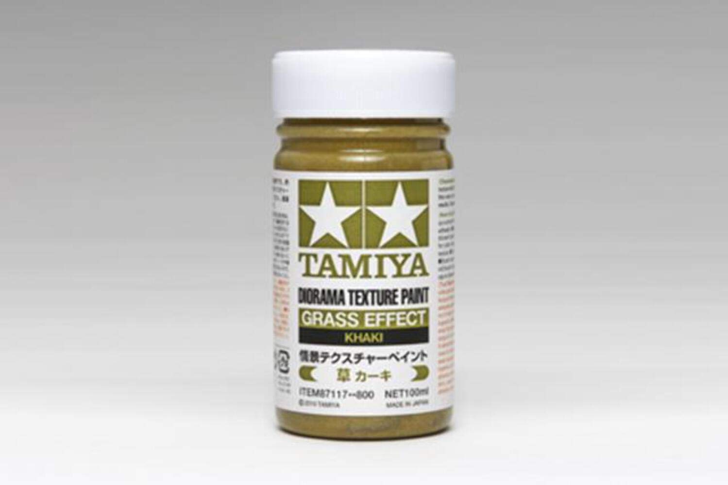 Tamiya 87117 Diorama Textured Paint - Grass Effect Khaki