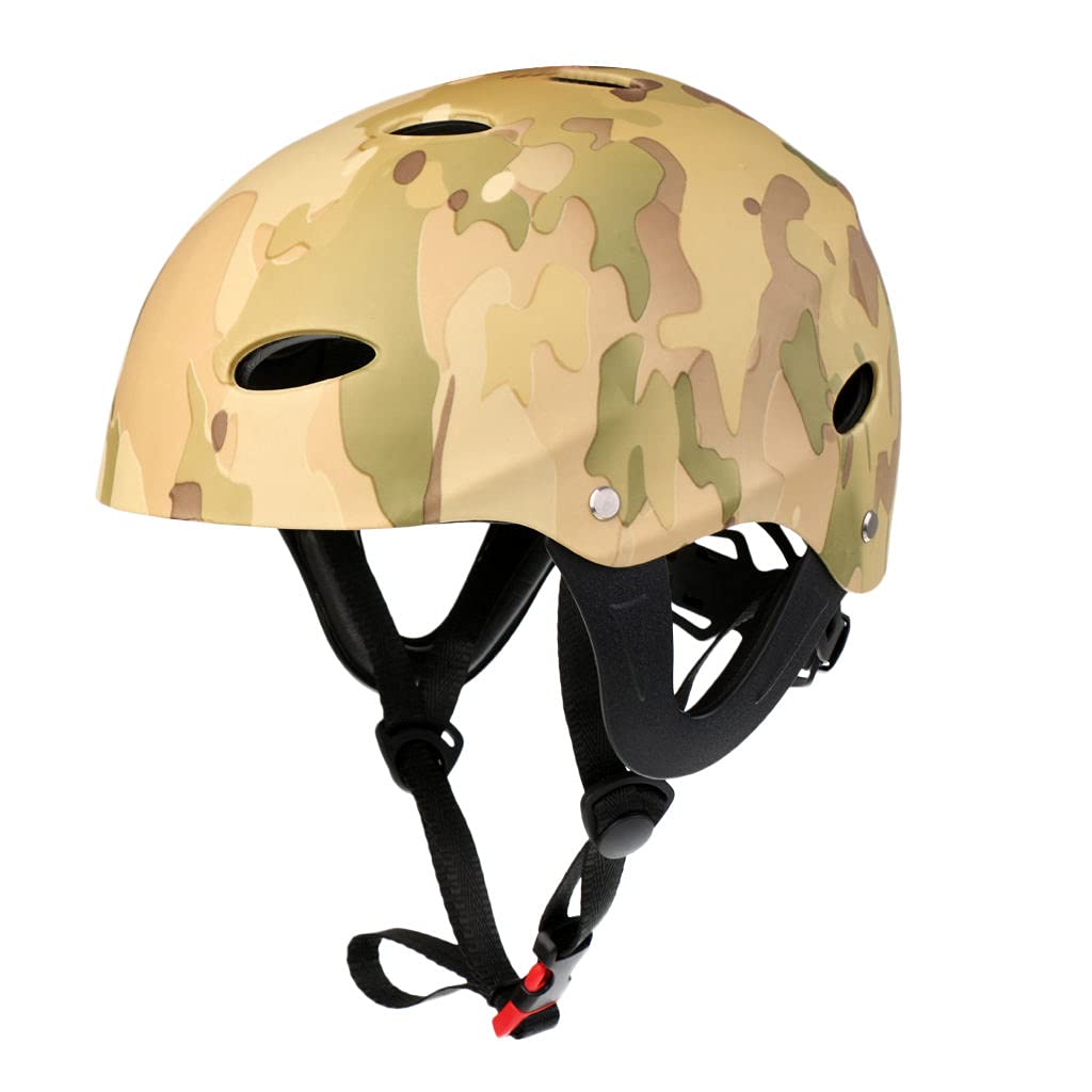 Colcolo Wassersportsicherheit Helm Einstellbare Schutzhaube Kanu Kayak Schützt Kinder Und Erwachsene Gleichermaßen