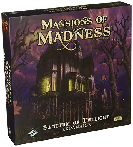 Mansions of Madness Sanctum of Twilight Expansion - Confront the Shadows of the Order! Cooperative Mystery Game, Ages 14+, 1-5 Players, 2-3 Hour...