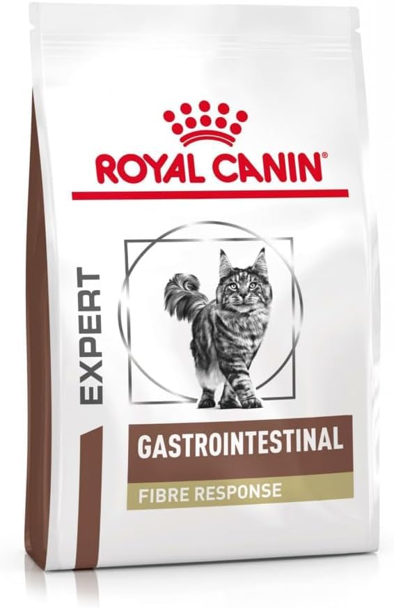 Royal Canin Veterinary Gastrointestinal Fibre Response | 3er Pack | 3 x 400 g | Trockenfutter für Erwachsene Katzen | Zur Unterstützung der Verdauung | Angepasster Energiegehalt