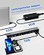 USB C Docking Station 2 Monitore mit 96W Netzteil, 12-in-1 USB C Hub: 2 HDMI 4K@30Hz, 4 USB, Audio, Ethernet, SD/TF, PD 96W, kompatibel mit MacBook Pro/Air, HP, Dell, Lenovo, Acer (02 Light Gray)