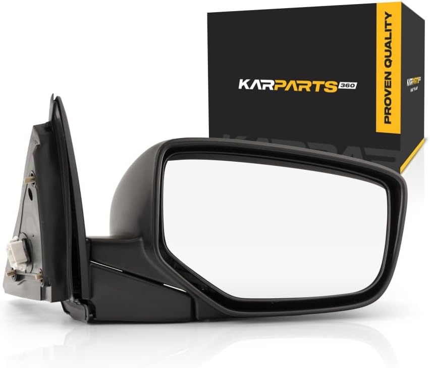 For Honda Accord 2008 2009 2010 2011 2012 Door Mirror Passenger Side | Power | Heated | Paint to Match | Sedan | Replacement For 76208-TA5-A11 | HO1321231