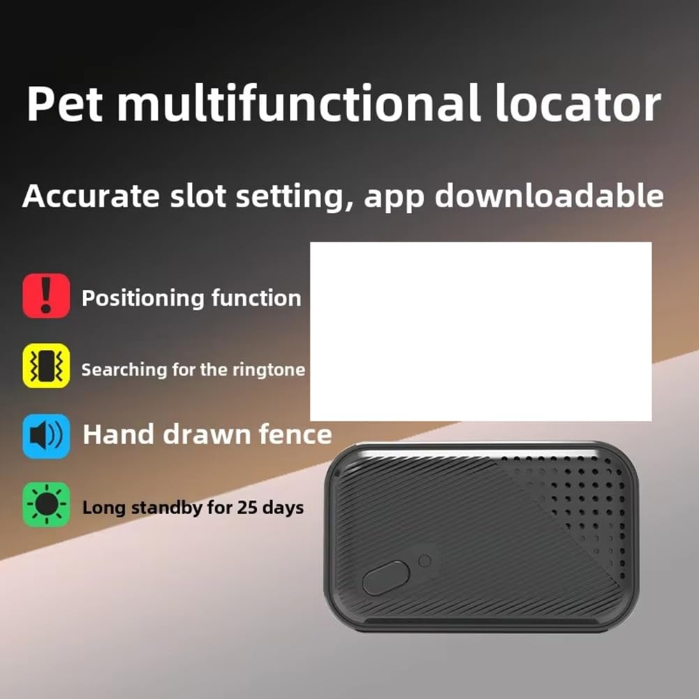 Pet Tracker pour Animaux de Compagnie Étanche Anti-Perdance Pet Tracker pour Chiens /