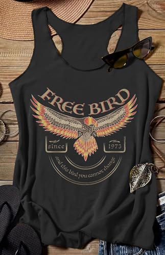 LANMERTREE Summer Vintage Racerback Tank Top Women A Little Country A Little Hood Funny Country Sleeveless Shirt Tops2