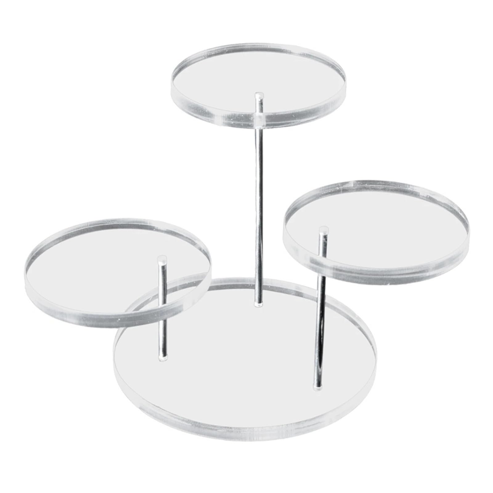 OSNIYAW Sturdy Acrylic Jewelry Presentation Stand Boutique Jewelry Ideal for Shops and Photography Acrylic Display Stand