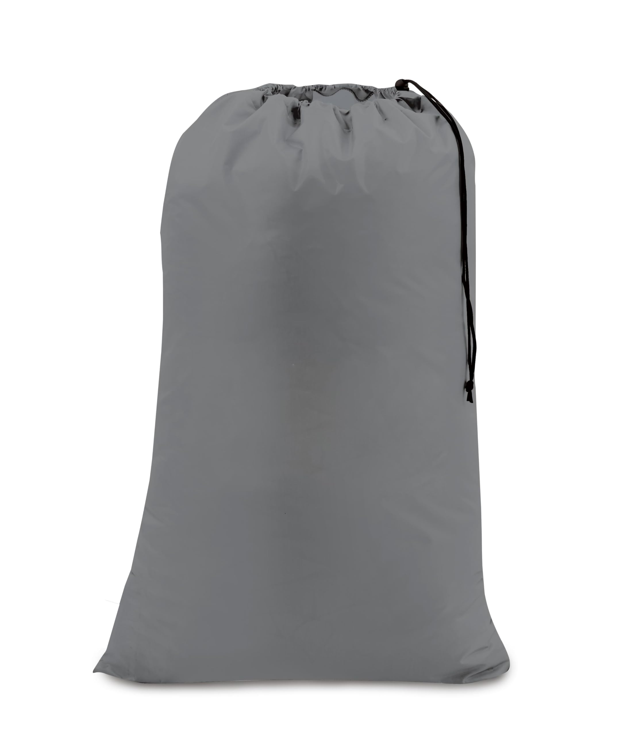 Laundry Bag | Dimensions: 28" W x 38" H | Drawstring Closure | Holds 2 Loads | Laundry | Grey