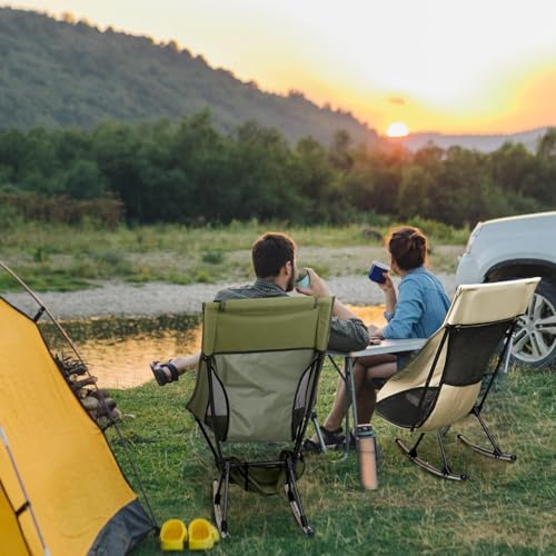 Teqhome PC-XA-26 Folding Rocking Camping Chair thumb #1