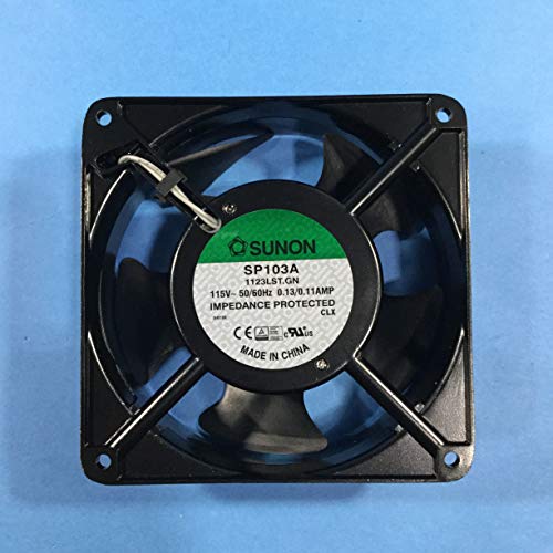 SUNON SP103A-1123LST.GN SP Series 2200/2000 RPM 120 x 120 x 38 mm 76/70 CFM 115 VAC Sleeve Bearing Fan - 1 item(s)