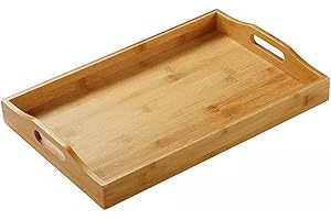 Waterdale Bamboo Serving Tray - An Elegant and Functional Addition to Your Home
