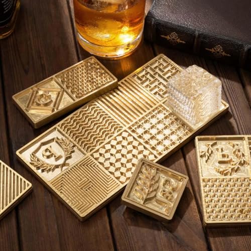 Molde para hielo diseño personalizado de latón cobre miniatura 3