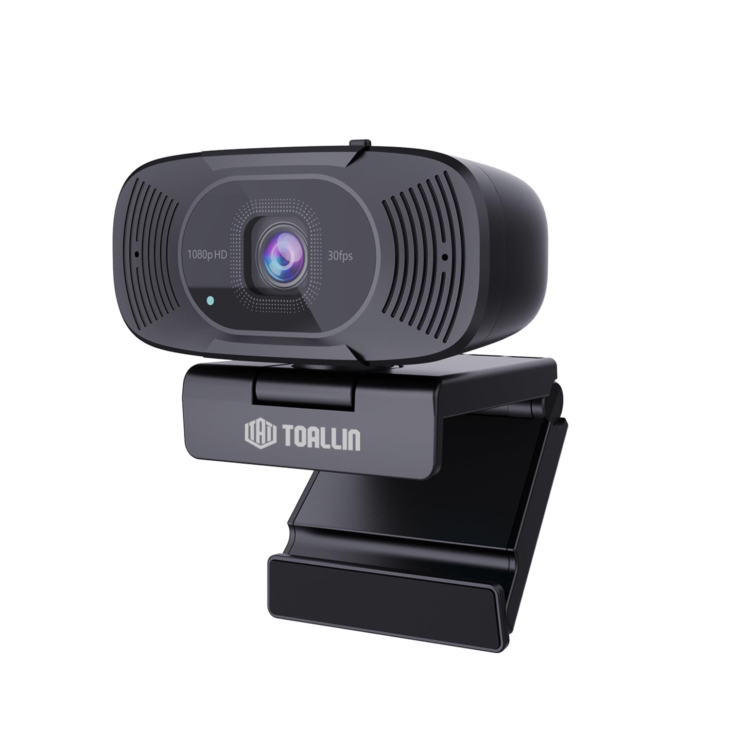 TOALLIN 1080P Full HD Webcam for PC, Auto Focus, 90° Wide Angle View Without Distortion, USB Webcam with Dual Noise-Canceling Microphones for Video Calls-image-44