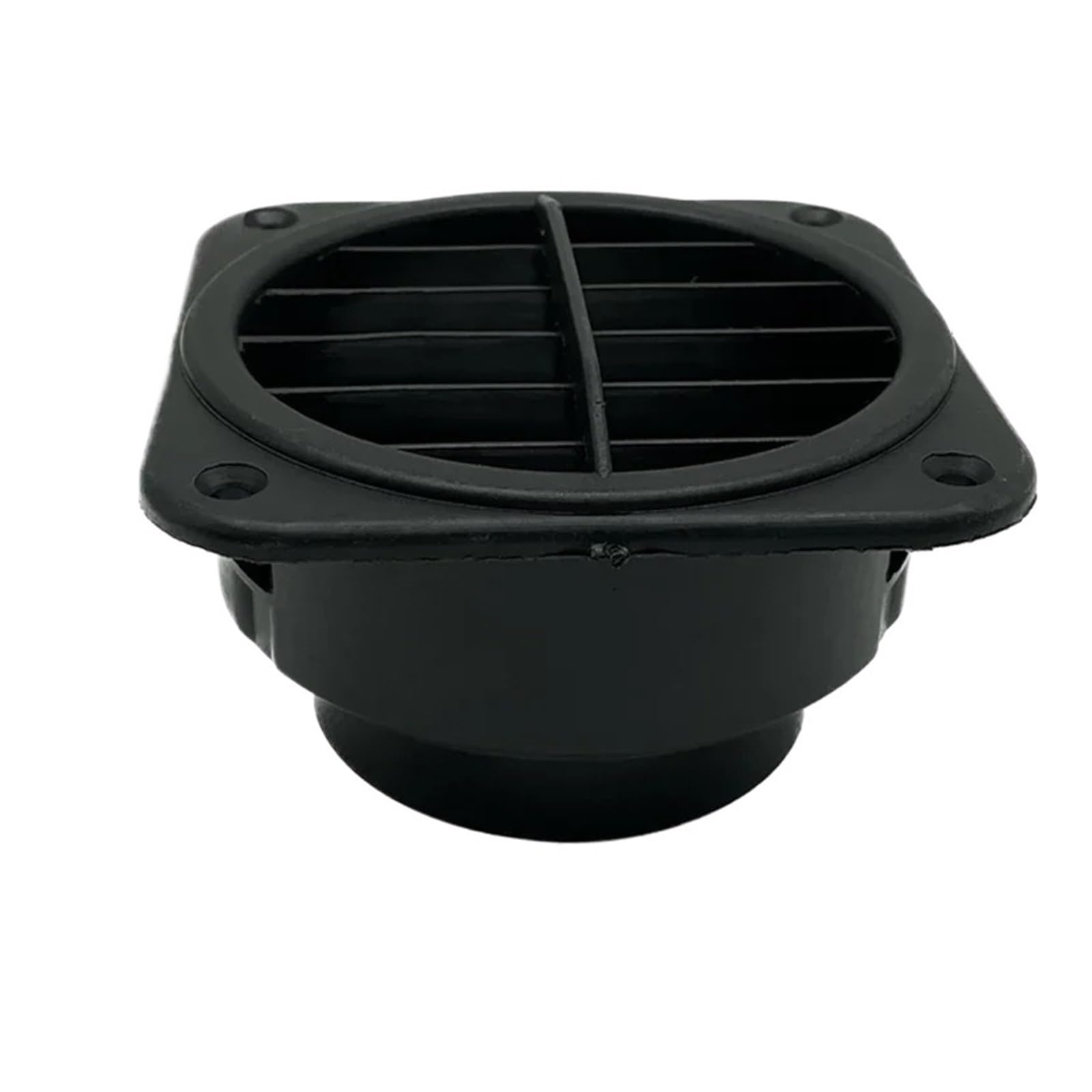Vavgkdkpzb 6Pcs 75Mm Square Car Air Con Vent For Webasto Truck Car Heater Ducting Duct Air Outlet Dashboard Airs Vents Grille(6Pcs 75Mm Square)