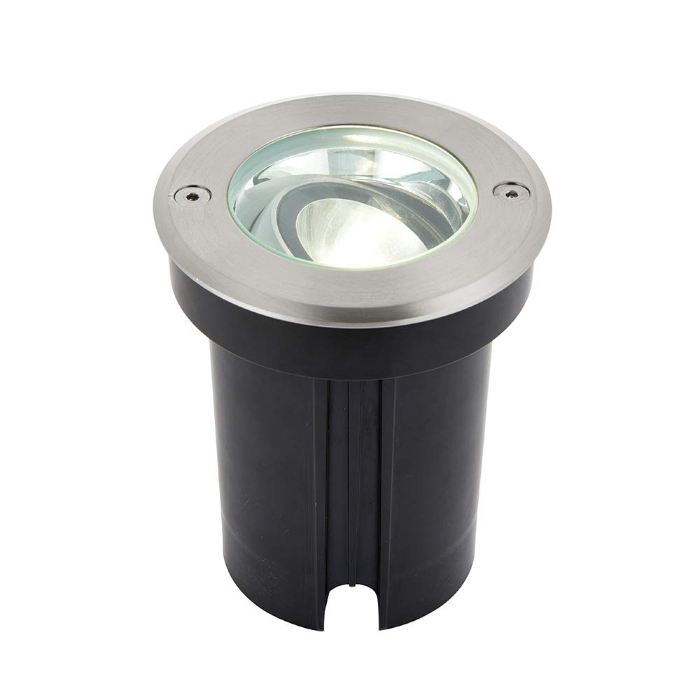 Saxby 79195 Hoxton Stainless Steel IP67 Outdoor 6W Cool White LED Ground Light