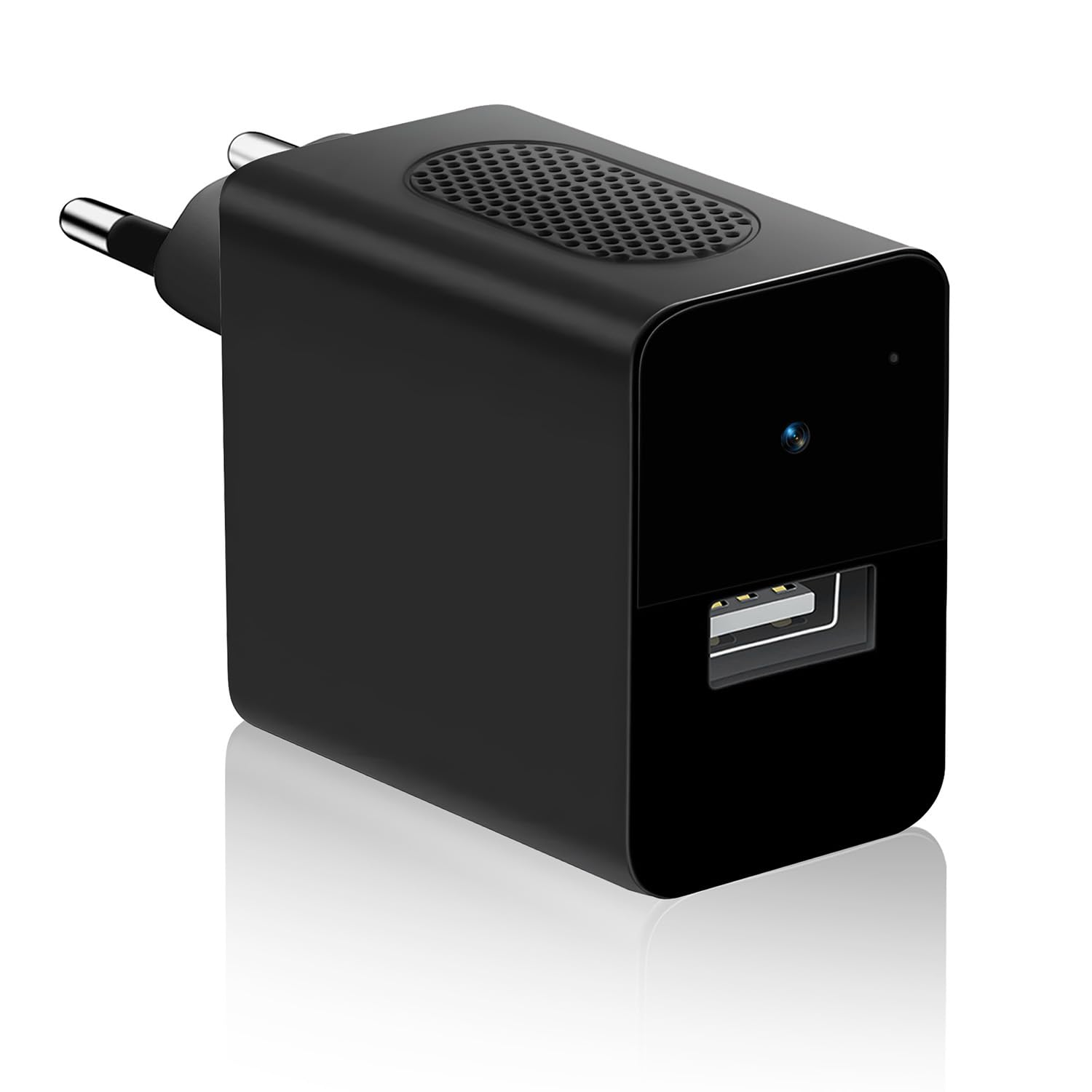 Caméra d'Épaule MINI Caméra Petite Caméra, Mini caméra de surveillance Caméra de corps avec enregistrement audio et vidéo incl. carte mémoire de 64 gigaoctets