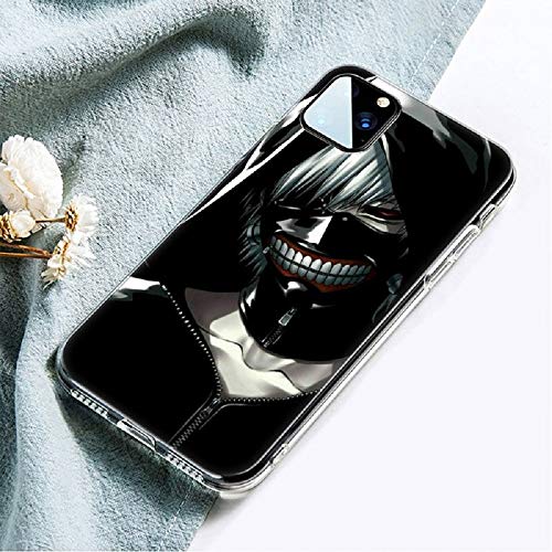 Compatible With Iphone 13 Pro Max Case Tokyo Ghoul Anime Ken Kaneki Action Fight Alliens Japanese Manga Pure Clear Phone Cases Cover #TOP7