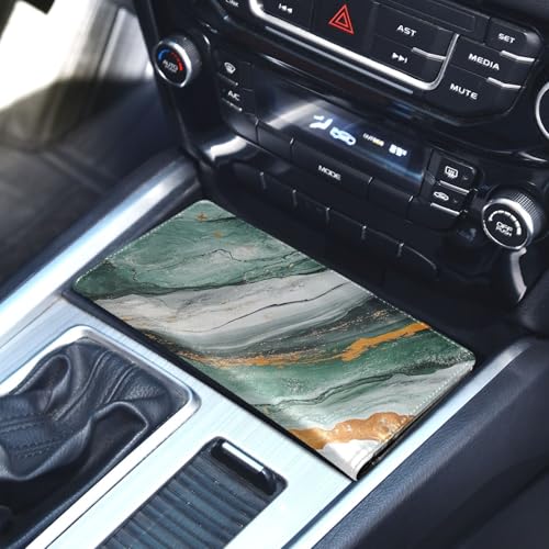 Organizador para auto color mármol miniatura 5