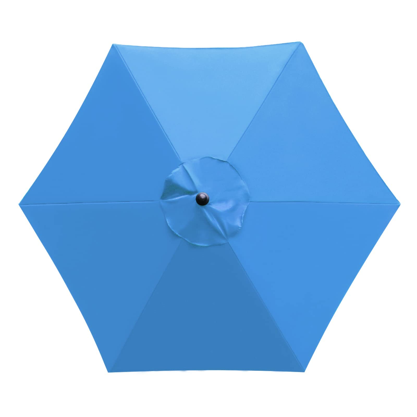 Sunnyglade 7.5ft Patio Umbrella Replacement Canopy Market Umbrella Top Outdoor Umbrella Canopy with 6 Ribs