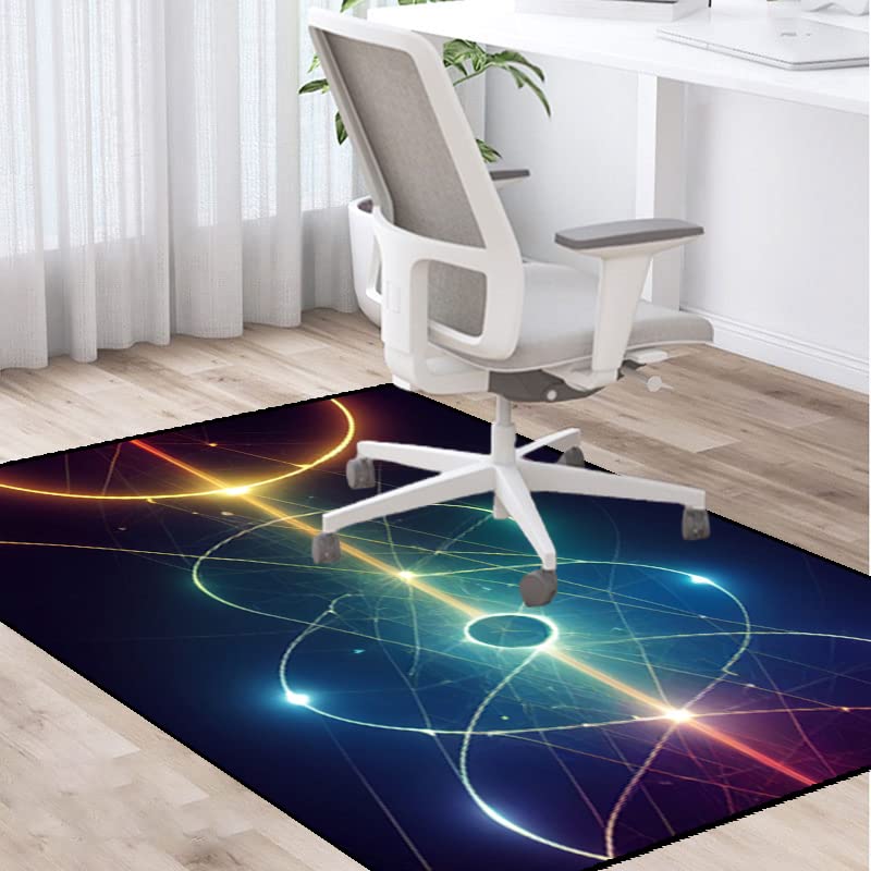 Tappeto Protettivo Trasparente Per Sedia Da Ufficio 90x120cm | Salvapavimento In Vinile Per Legno, Laminato E Piastrelle - Foto 14