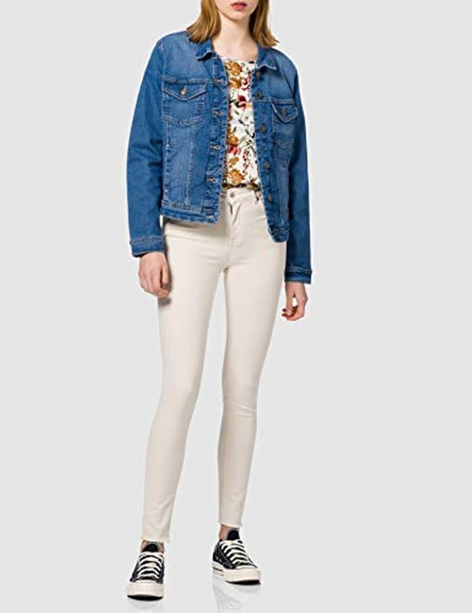 ONLY Carmakoma Carwespa Life Denim Jacket Mbd Noos Blouson en jean Femme