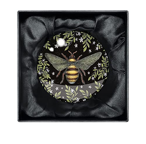 Catherine Rowe Presse-papier en forme d'abeille en cristal