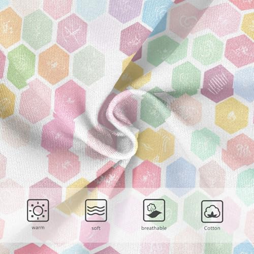 Hexagons Shades Pink Toddler Girls's Underwear 2T 202c16233