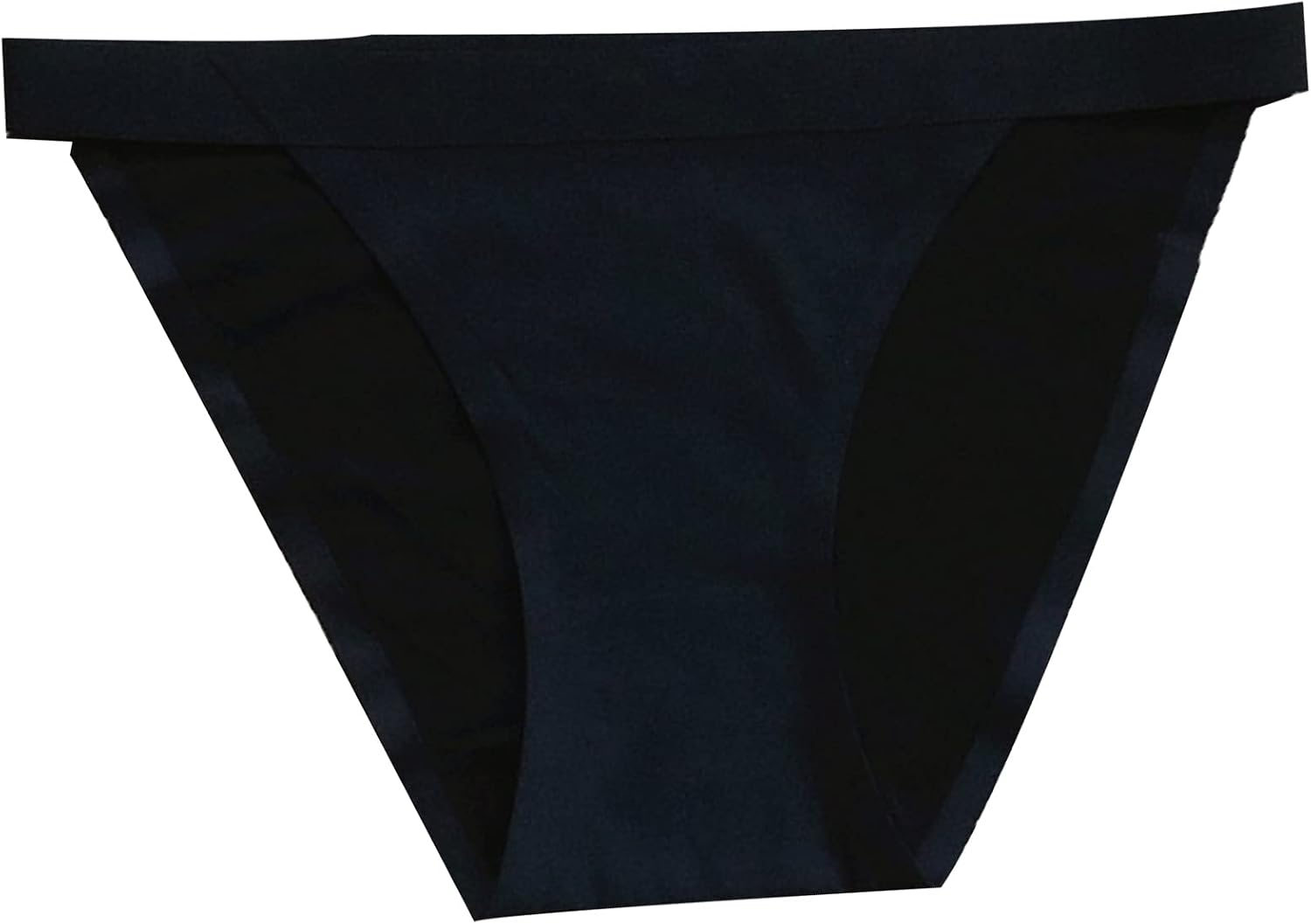 DGHM-JLMY Women's Simple Thin Strap Sexy Underwear Soft Breathable Lingerie Hipster Panties Thong Solid Color Low Waist Brief