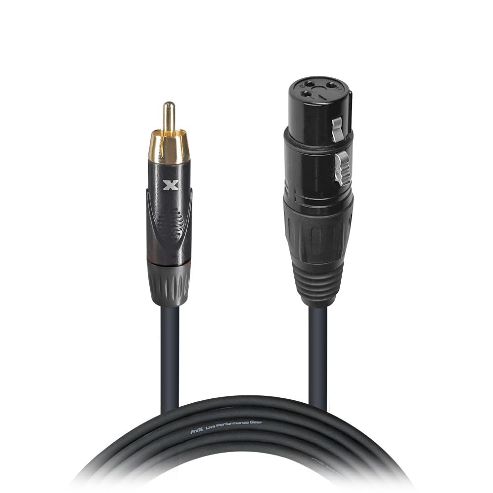 Câble RCA vers XLR3-F Prox XC-RXF50 cordon audio asymétrique - 4