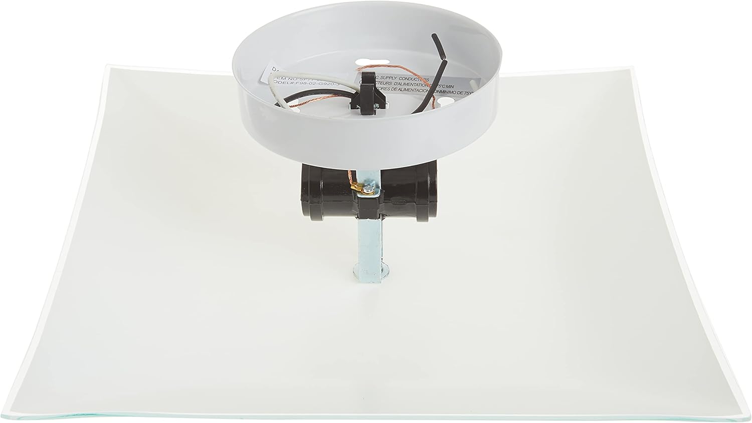 NUVO SF77/824 Two Light Flush Mount,White