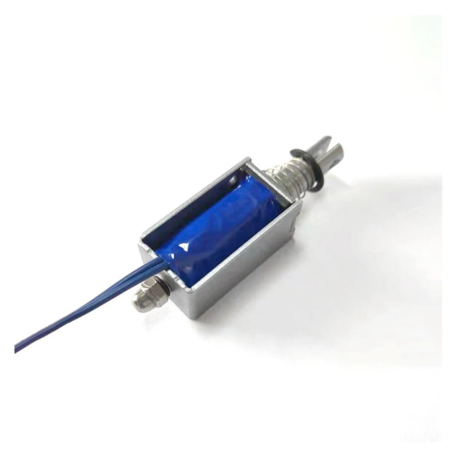 Long-Stroke DC 12v 24v Push-Pull Electromagnet, 0730B Electromagnetic Solenoid, Automatic Door Electric Magnet(12V)