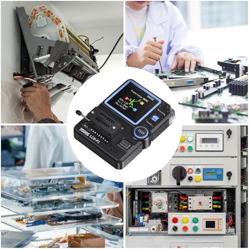 Image of Transistor Tester LCR-P1 Transistor Capacitor Tester Multifunctional SMD Electronic Component Tester Diode Triode Zener Diode Resistance Inductance Battery Test LCR Meter MOS PNP NPN ESR Meter