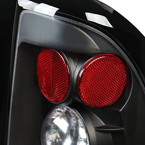 Spec-D Tuning LT-DAK97JM-TM Dodge Dakota R/T Pickup Truck Black Tail Lights