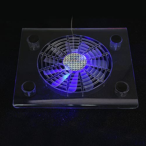 Base para portátil con ventiladores RGB y conexión USB miniatura 4