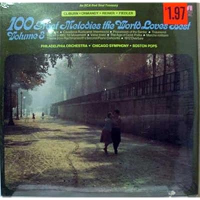 100 GREAT MELODIES THE WORLD LOVES VOLUME 8 vinyl record