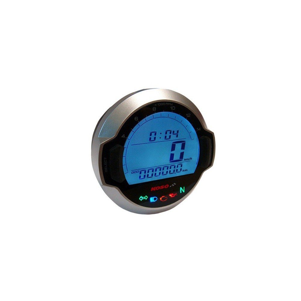 KOSO RX1N GP Style, Illuminato Nero/Bianco, OMOLOGATO