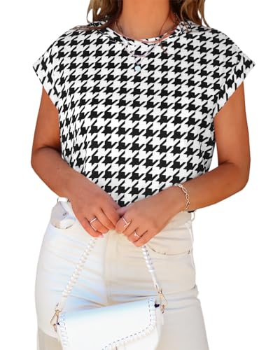 Image of Tankaneo Womens Short Sleeve Cropped T-Shirts Summer Rolled Dolman Sleeve Crop Tops Casual Round Neck Solid Short Basic Tees