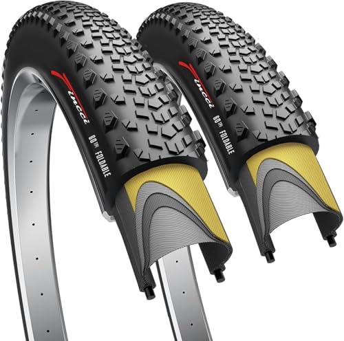 Fincci Pair 700 x 40c Gravel Bike Tires – Foldable 42-622 ETRTO, 1mm...