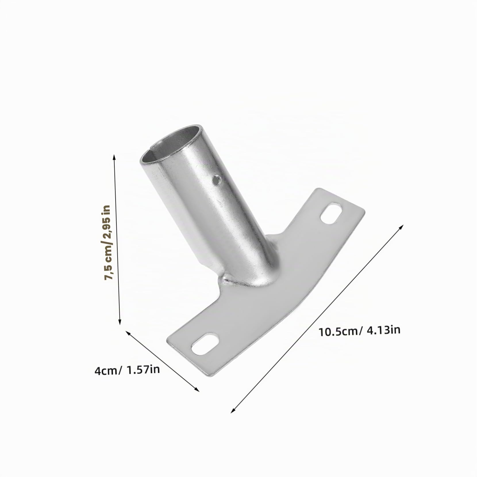 Adaptateur De Support De Manche À Balai 3 Pièces Connecteur Métallique Fileté Pour Balai Brosse Et Nettoyant Sol Adaptateur Tête De Durable Et Facile À Installer