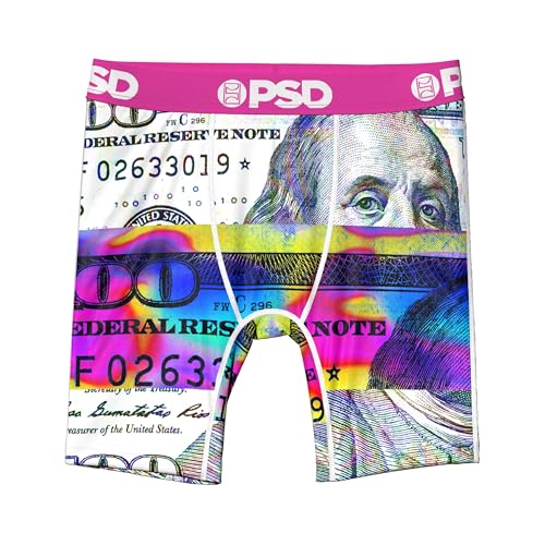Image of PSD Youth Boys Underwear Money Graphic Print Boxer Briefs, Packs & Singles