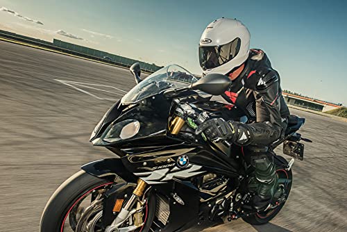 Shima Rsx-6 Men, Herren Vintage Retro Road Sportstiefel Aus Leder Motorradstiefel (41-46), Fluo