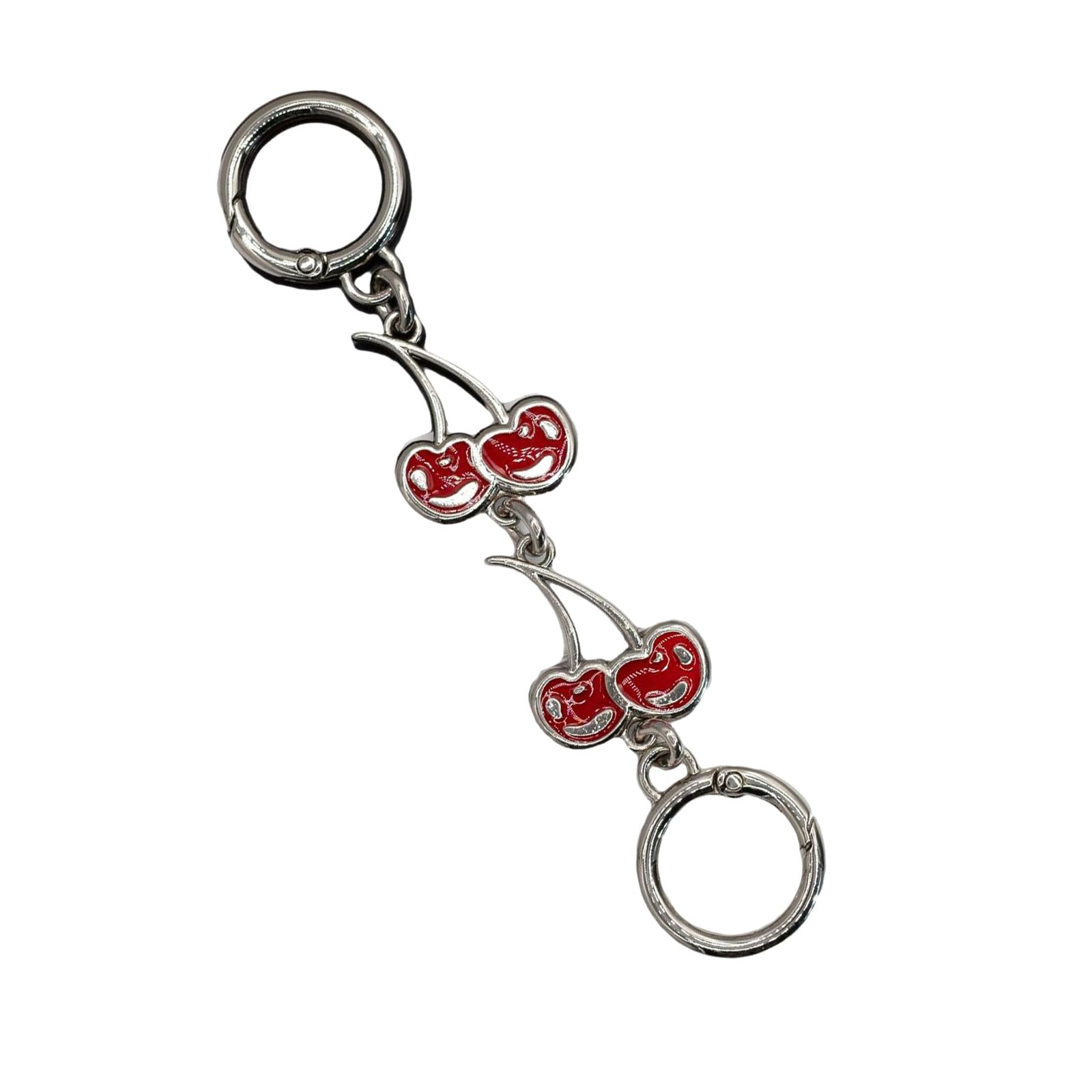 oringnat Cherries Purse Chain Extender Extension Chain Adjustable Strap for Women Fashionable Bag Accessory with Alloy