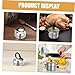 Kisangel 2Pcs Kitchen Timer Mechanical Countdown Timer for Cooking and Baking Accurate Reminder Durable Stockpot and Pressure Cooker Shapes Easy to Use for All Ages