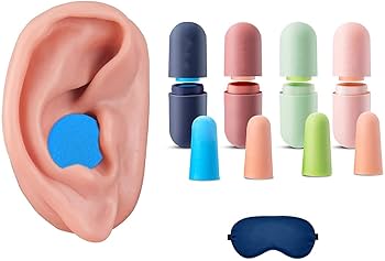 ❤未使用❤耳栓　SLEEP　EARPLUGS Amazon | EarPeace 睡眠用耳栓 6個入 ケース付 防水サウナでも