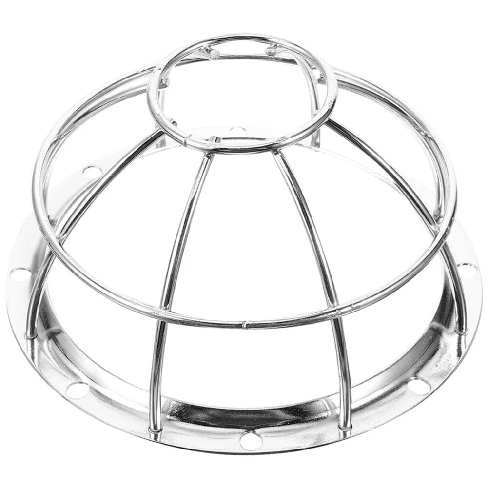 Xnuiasqe Fire Detector Smoke Alarms Protective Cover Iron Sprinkler Cage Bracket Home Kitchen Bathroom Accessories Protection Parts