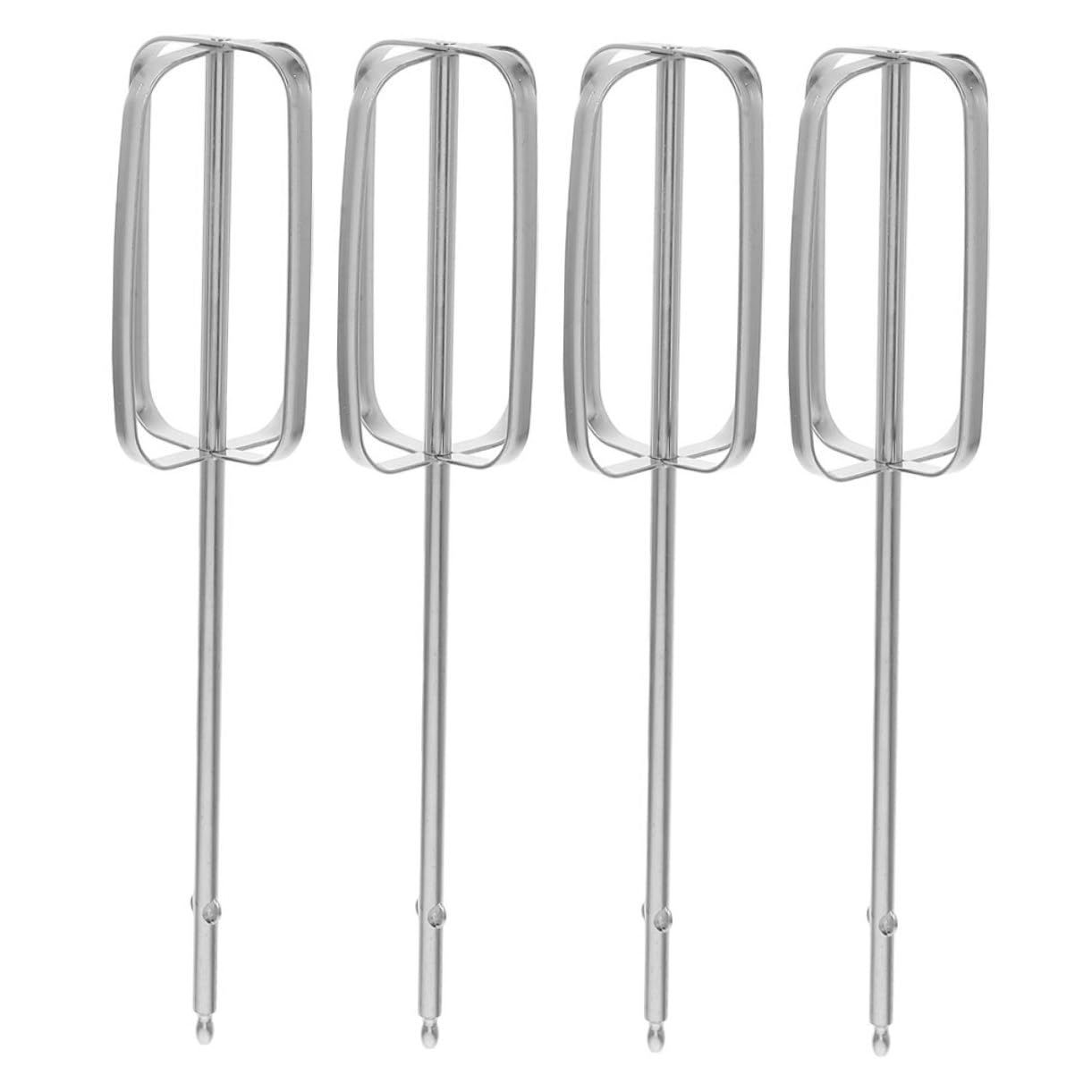 4pcs Stainless Mixer Beaters Attachments for Electric Drills Whisk and Dough Mixing Easy to Clean for Home Baking and Scale Production