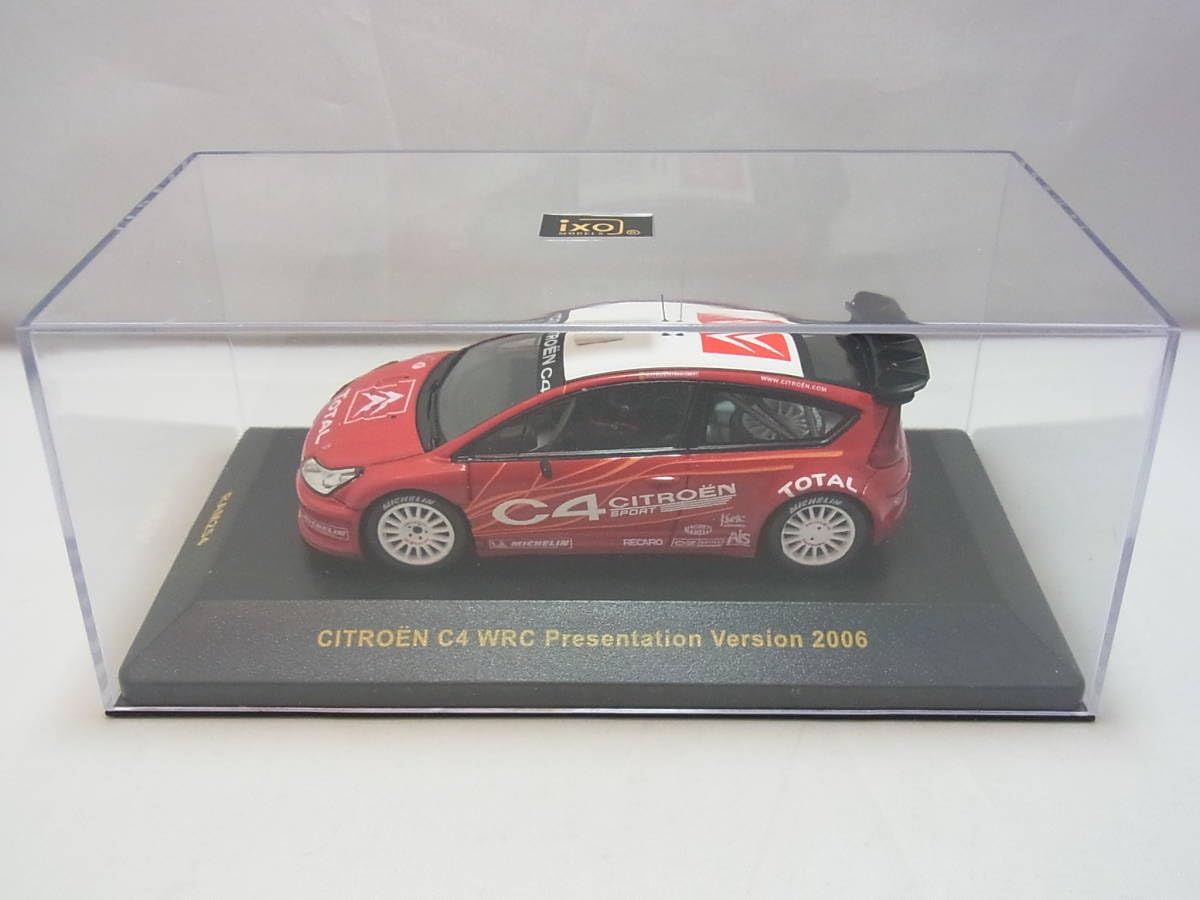 美品】ixo 1/43 WRCmodel CitroenDS3/C4